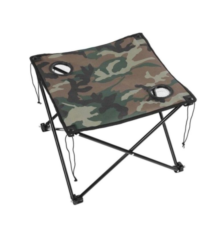 Set masa si 2 scaune pentru picnic camping pescuit cu geanta army