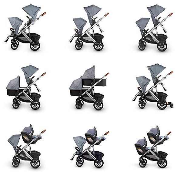 Коляска для двойни или погодок uppababy vista