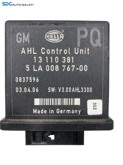 Unitate Modul Calculator Control Faruri Xenon Opel Astra H 2004 - 2010 Cod 13110381 5LA008767-00 5LA00876700 [L6496]