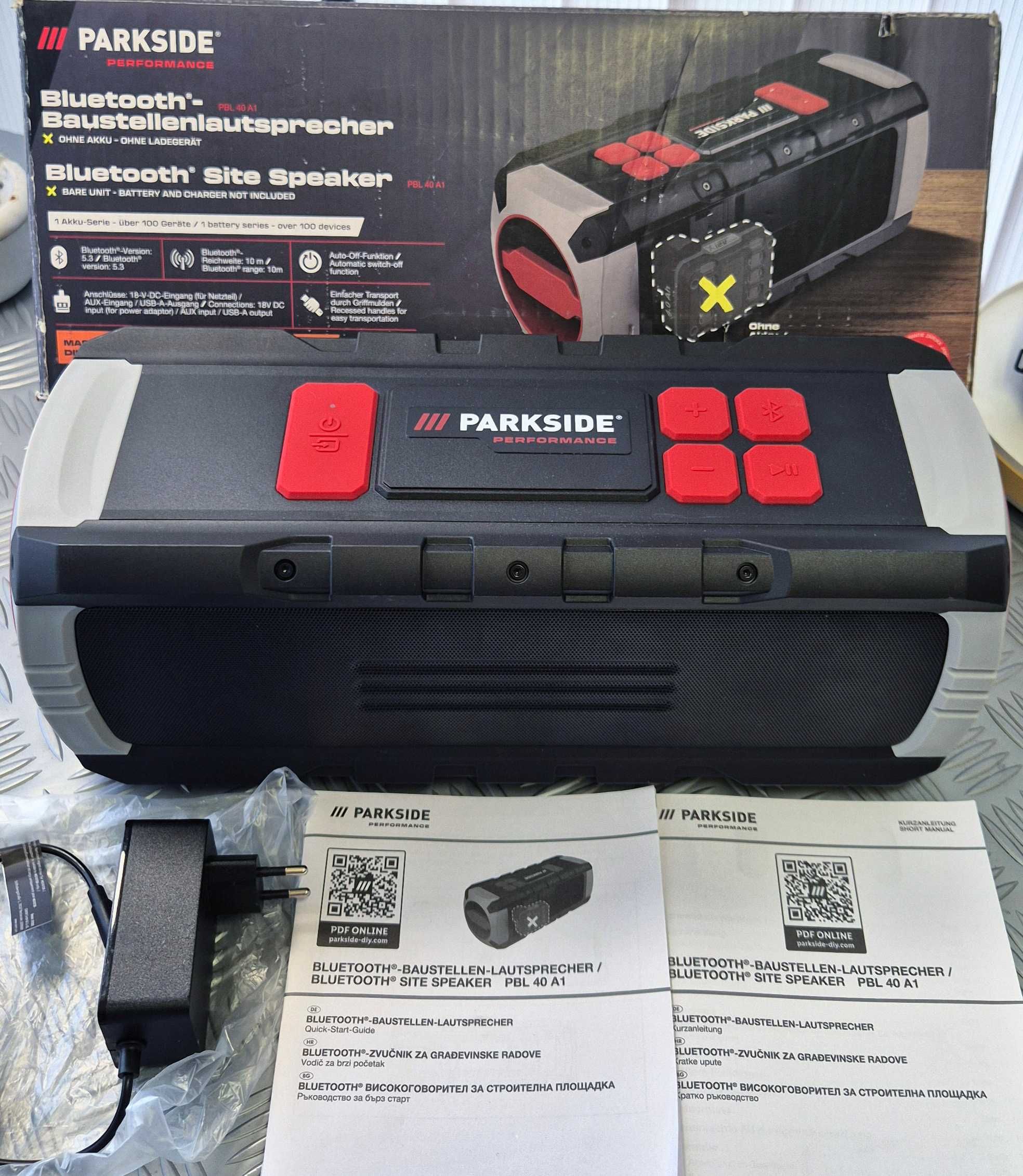 Тонколона PARKSIDE PBL 40 A1 Bluetooth  80W PERFORMANCE