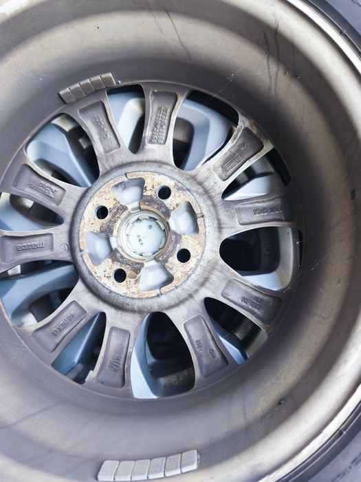 Алуминиеви джанти с датчици за налягане с зимни гуми