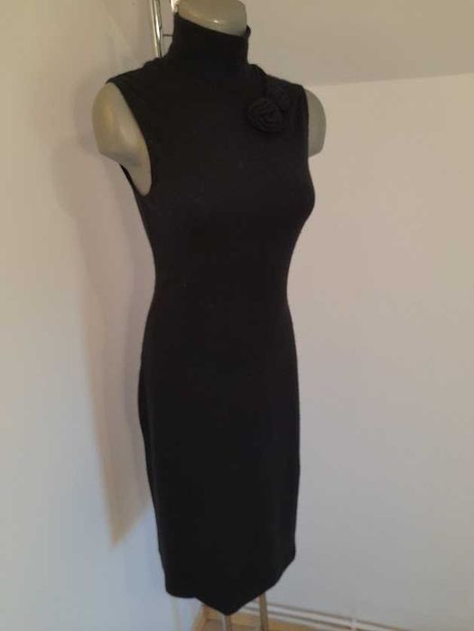 Rochie tricotata Moschino angora+lana in marime S