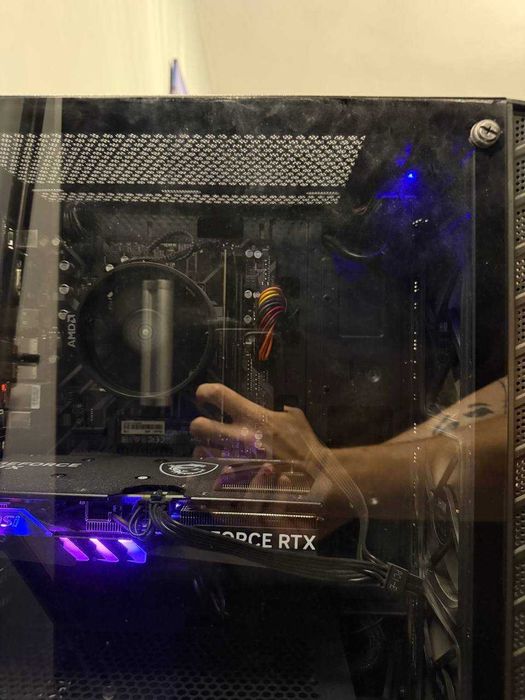 Геймърски компютър 4060 ti 16gb, ryzen 5 5600g, 16ram, 1tb