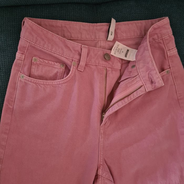 Цветен деним панталон"WEEKDAY