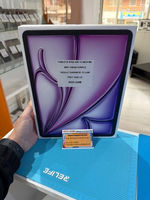 Ipad Air 13 M3 128gb Wifi Sigilata/Garantie