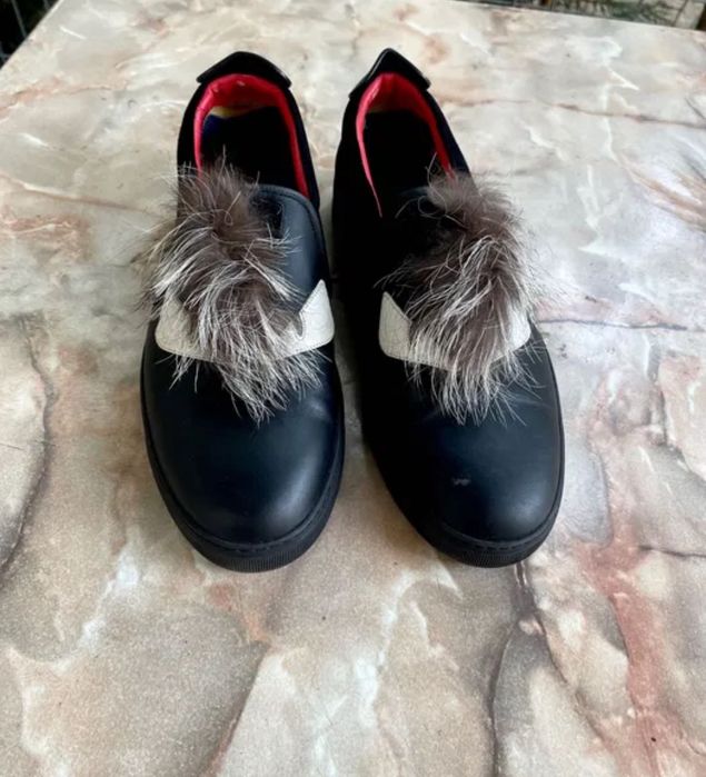 Pantofi eleganți gală Fendi