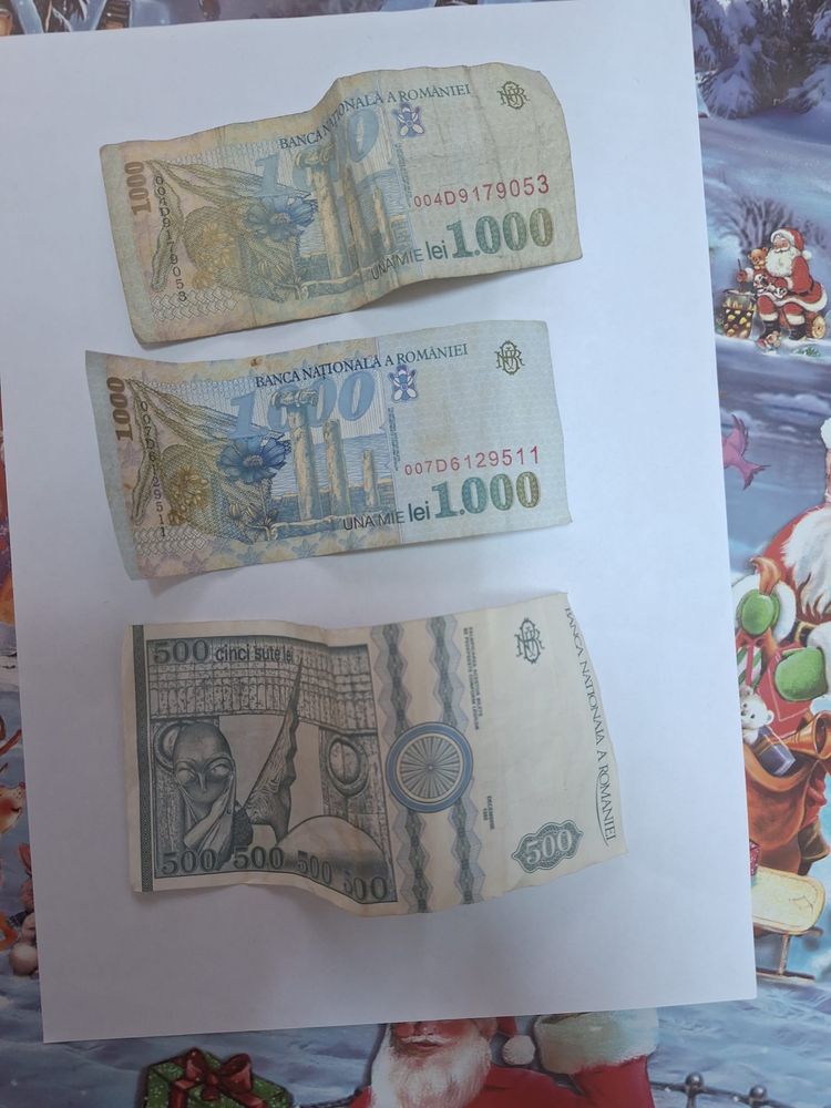 Bacnote si monezi vechi