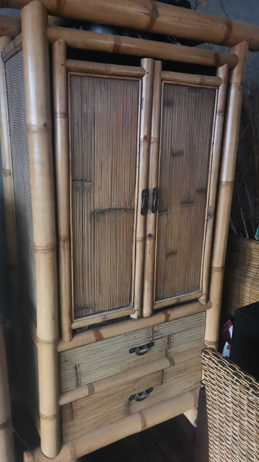 set dormitor  pat comoda  bambus 3  jimbaran mobexpert