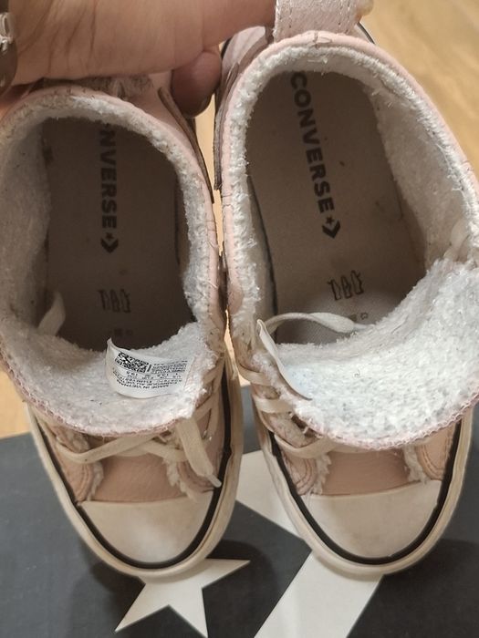 Converse топли кожени 32  номер