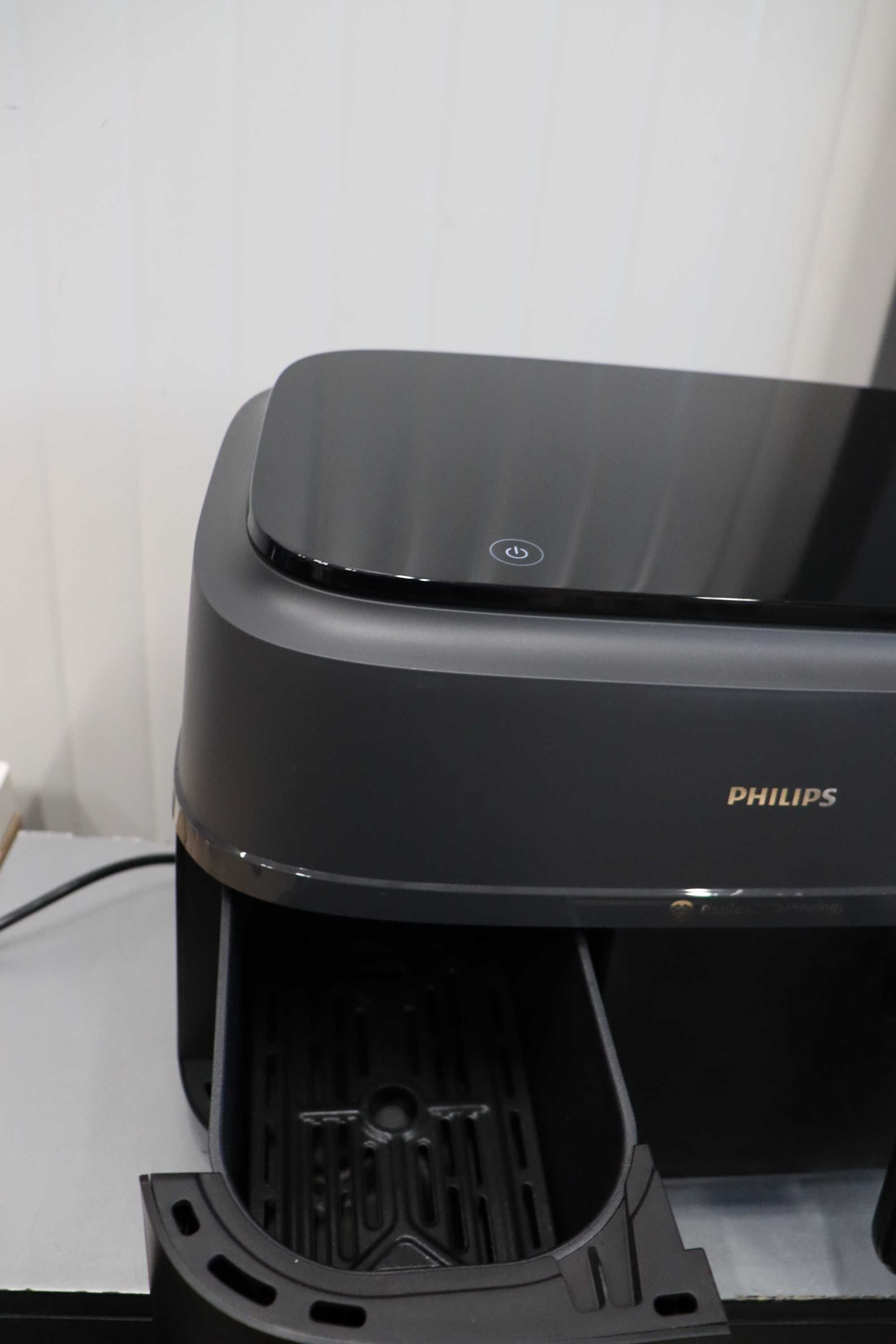 Фритюрник Philips 3000 Series с двойна кошница, 9л, Quick Air 2750W