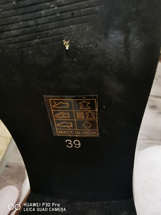 Vând botine piele