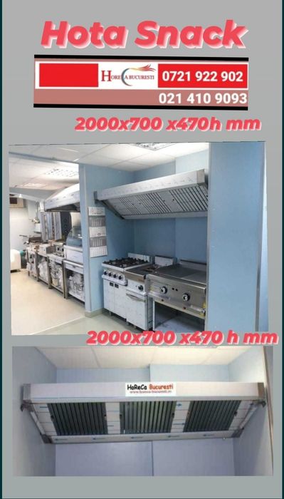 HOTA inox PERETE 1.25-1.5-2-2.5-3m / HOTA Snack / HOTA Centru-Cubica /