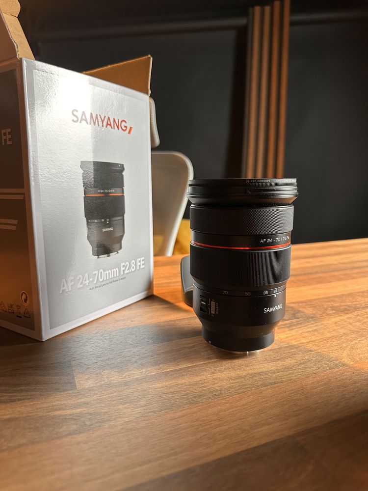 Vand obiectiv Samyang 24-70 FE mm f 2.8 Garantie 2026