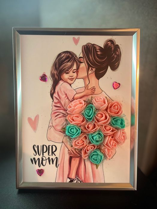 3D картини от рози