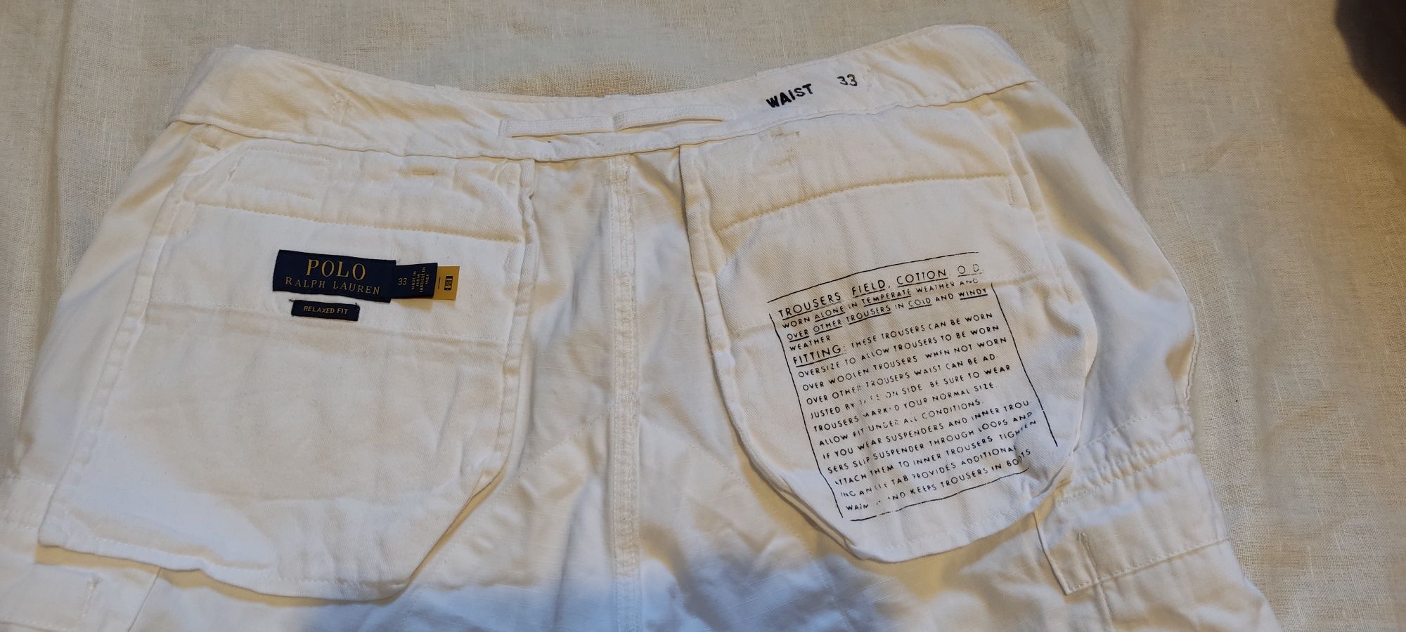 Pantaloni Polo Ralph Lauren Utility bărbat mărimea 33 cargo scurți