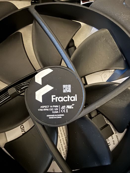 Set 3x ventilatoare Fractal 14cm