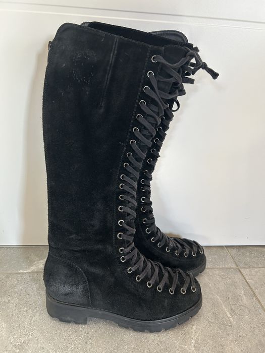 Cizmă Musette din piele întoarsă