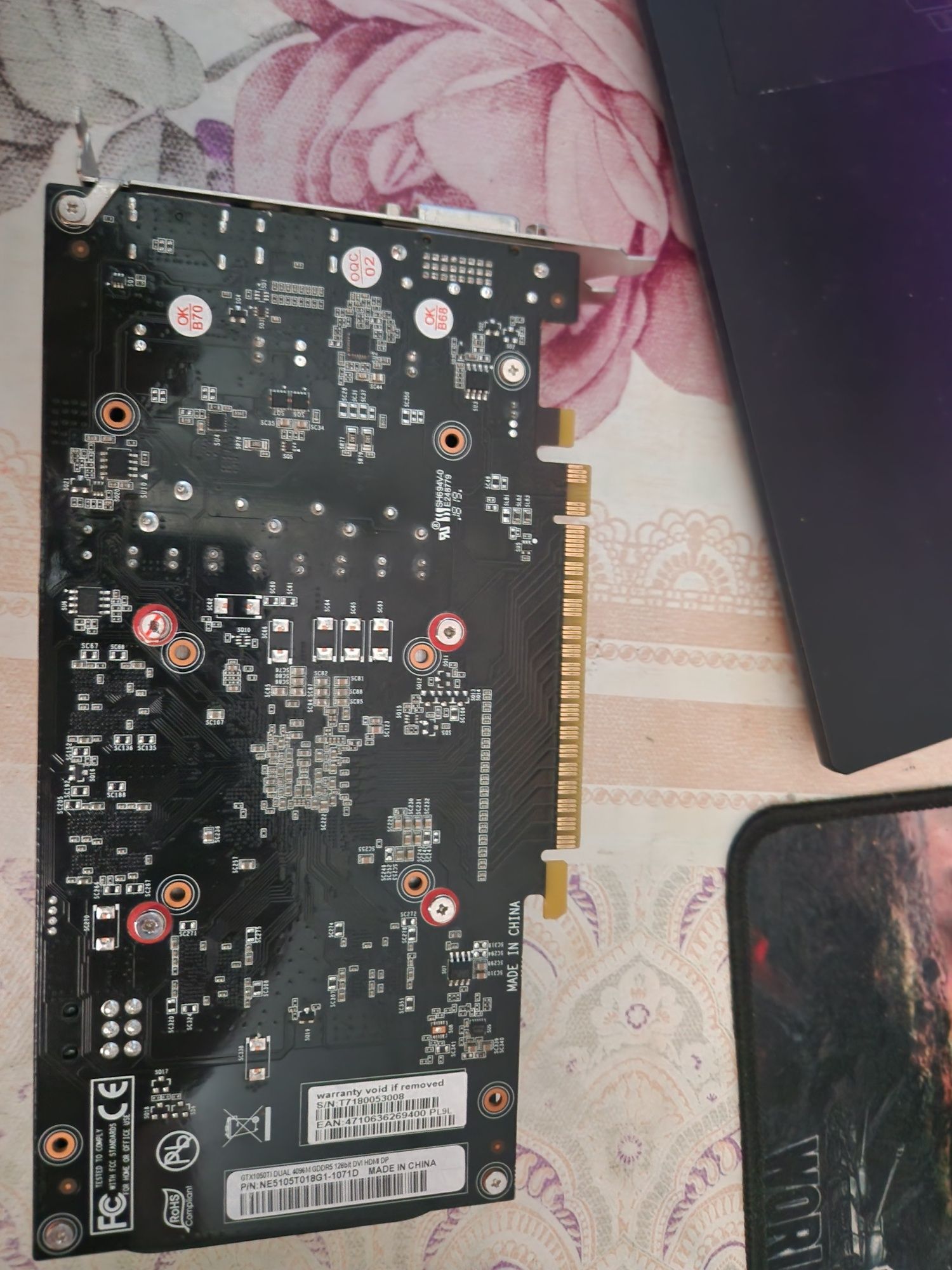 Видеокарта nvidia geforce 1050 ti
