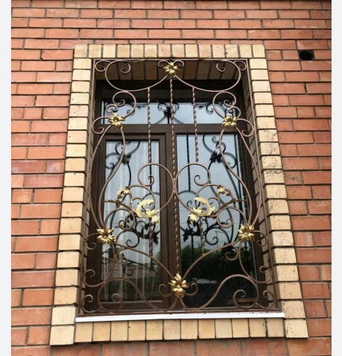 Кованные решетки, двери, козырьки, лофт мебель