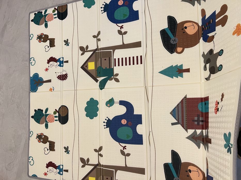 Бебешка кошара за игра + термо килимче