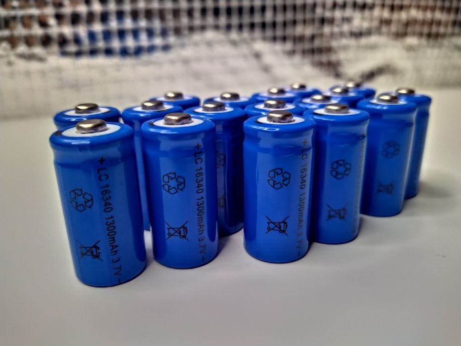 Acumulator LC 16340 1300 mAh, 3.7 V Li-Ion