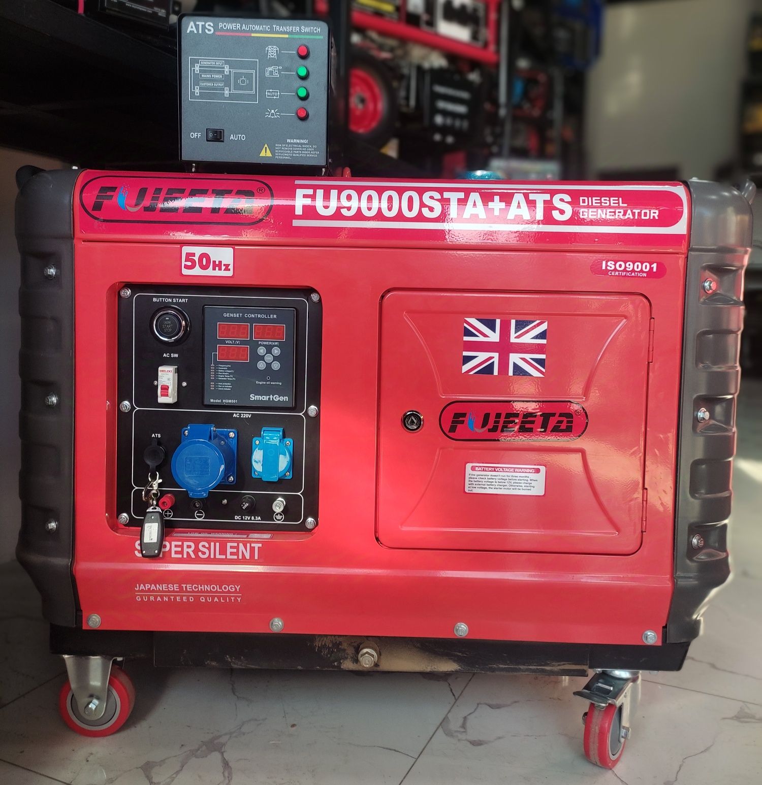 Generator fujeeta 9.5kw+AVR220V