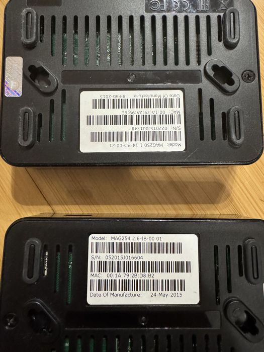 Iptv box mag254/mag250