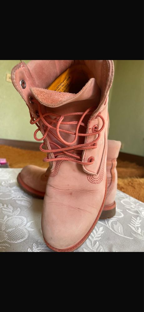-50% TIMBERLAND 192.53 CHF Обувки Premium Toddler Boots - Pink