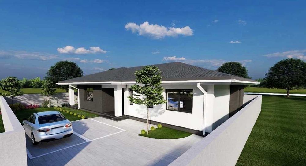 De vanzare casa la rosu Micesti ,strada asfaltata cu toate utilitatile