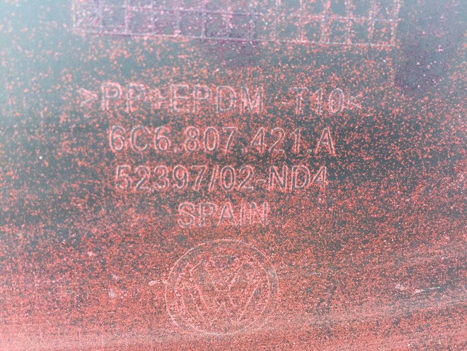 Броня задна брони за Фолксваген Поло 6Ц Vw Polo 6C