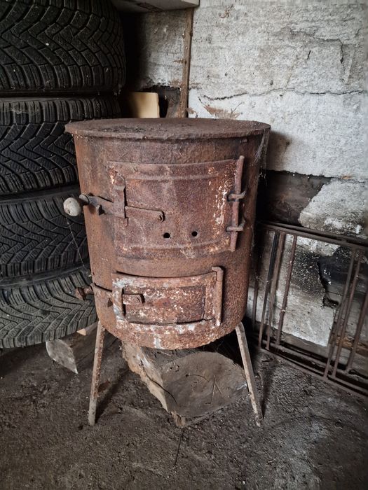 Soba / Godin metal pentru Lemn, cărbune ideal Garaj magazie