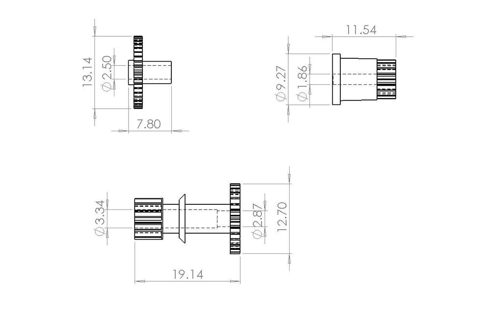 roti dintate Panasonic Technics 515 333 575 373 etc