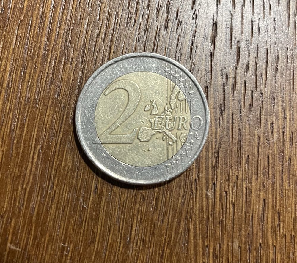 монета 2 евро Гърция с S