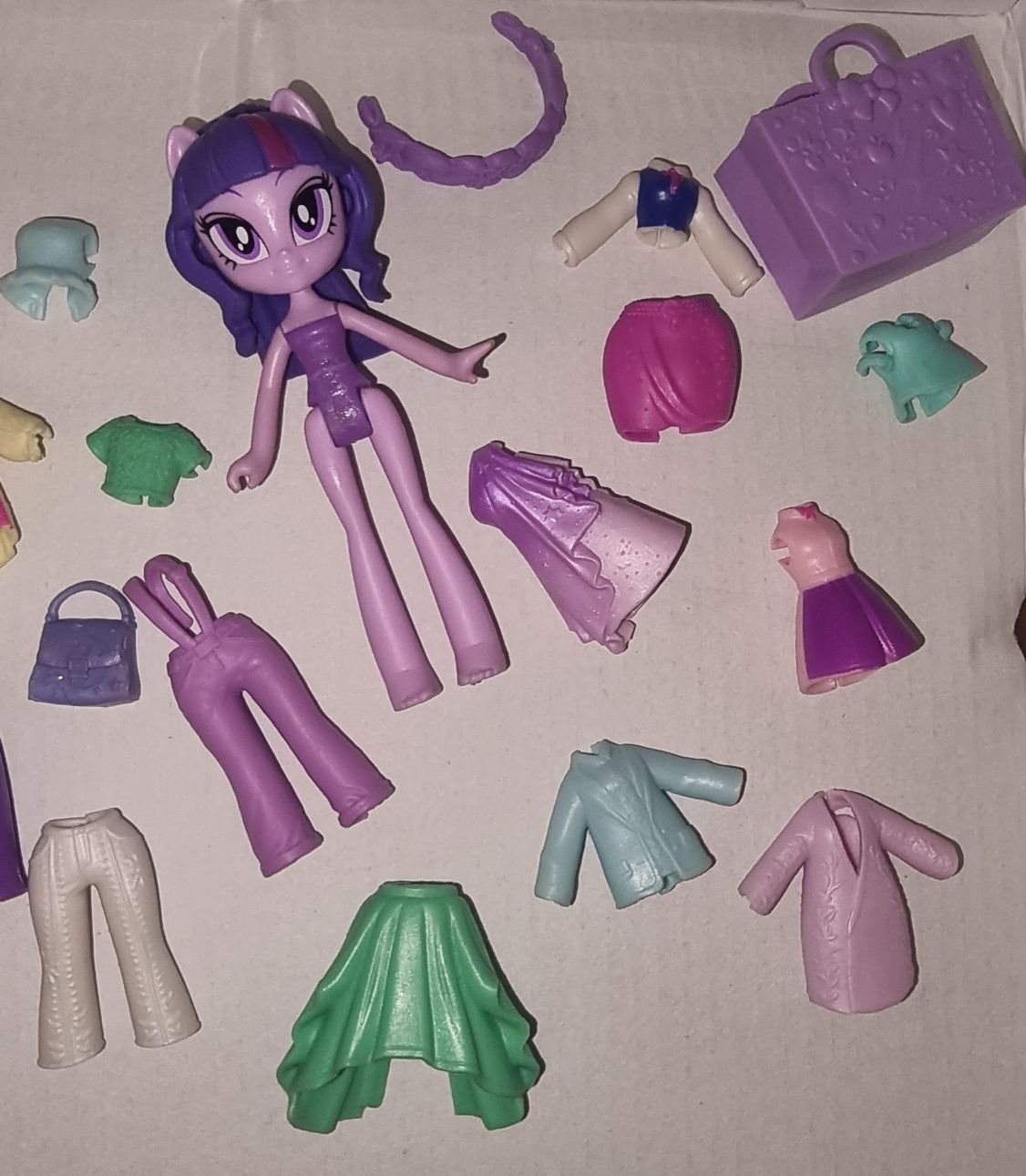 Комплект My Little Pony със силиконови дрешки