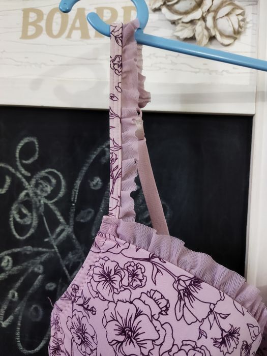 Sutien mov sexy model flori marimea S-M