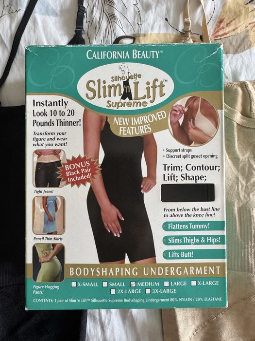 Новое корректирующее бельё Slim’n Lift (2 шт) — оригинал!