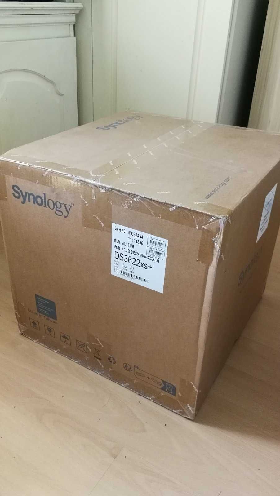 Synology DS3622xs+ 12-Bay NAS 2x 10 GbE LAN 16GB RAM - Чисто нов