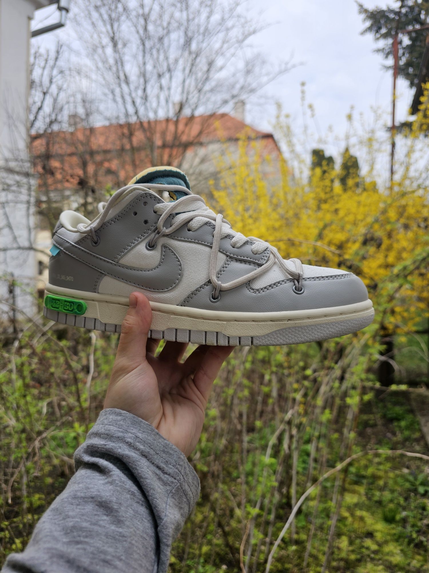 Dunk low offwhite lot 42