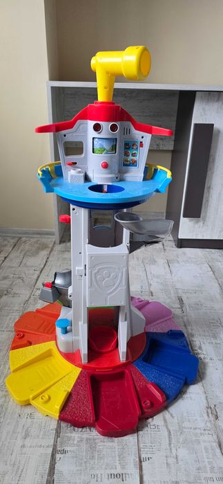 Пес патрул наблюдателна кула със супер кученцата Paw patrol