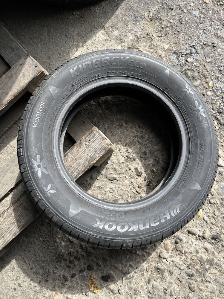 4 anvelope de vara 165/70/14 Hankook 6.5 mm!