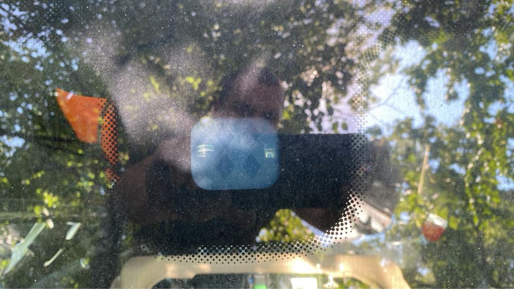 Предно стъкло с подгрев и датчик L322 след 2006