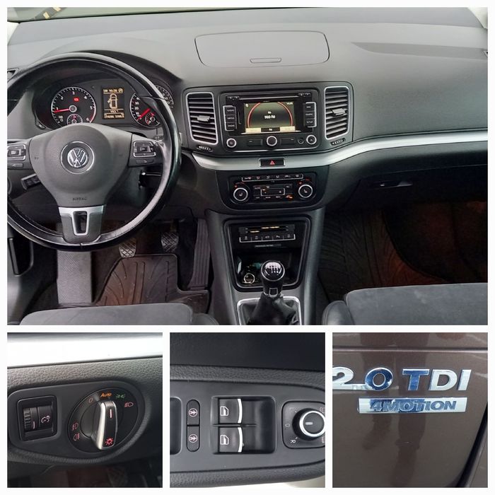 VW SHARAN..7 LOCURI..4X4..2012