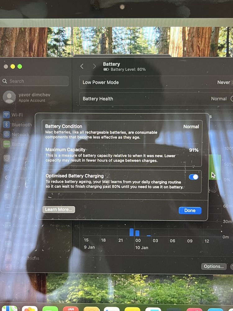 Macbook m1 256gb 8 ram