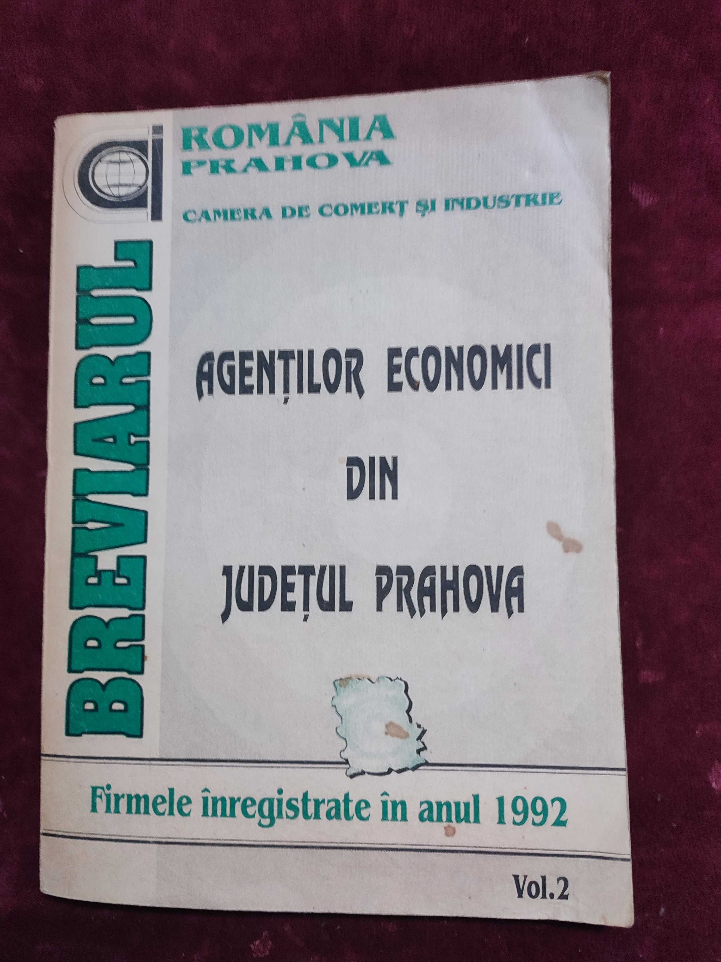 Personalitati prahovene+Breviar ag. economici (anii 90)