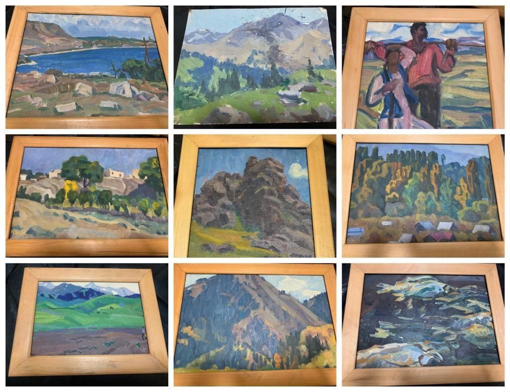 Коллекция картин казахстанских художников