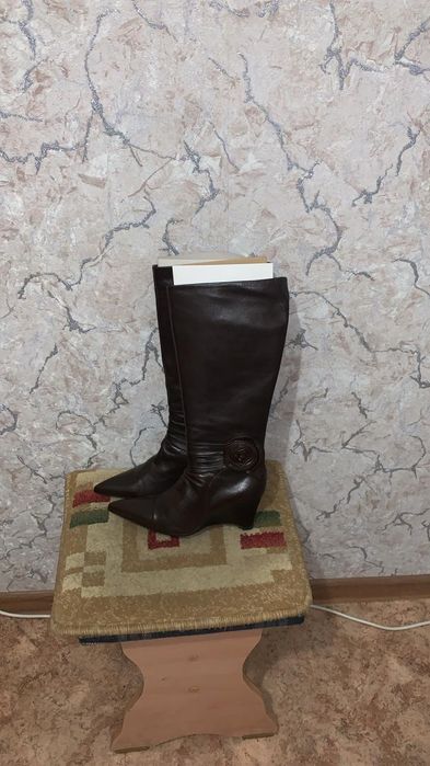 Итальянские женские сапоги