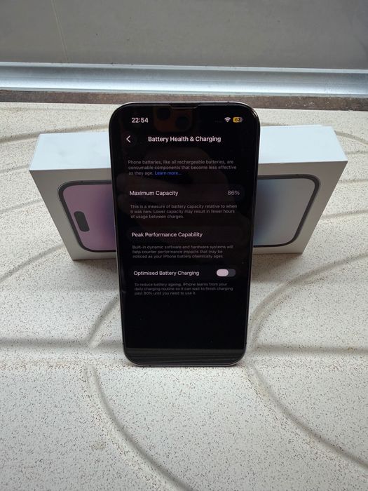 iPhone 14 pro Purple 128GB