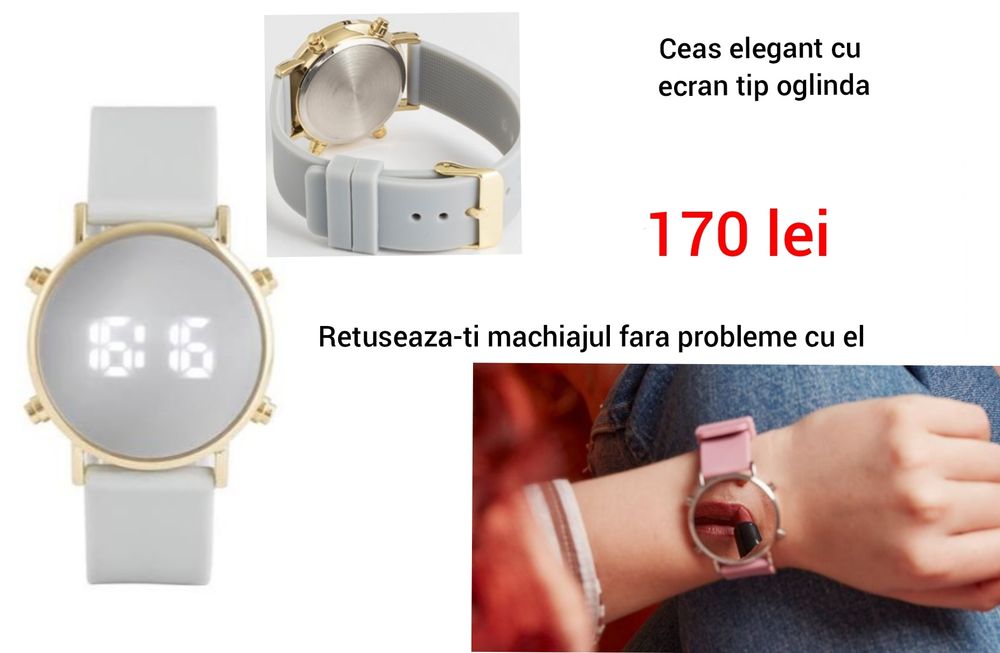 Ceas cu ecran oglinda nou