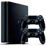 Продам игровую приставку PS4 Slim 500 ГБ с играми