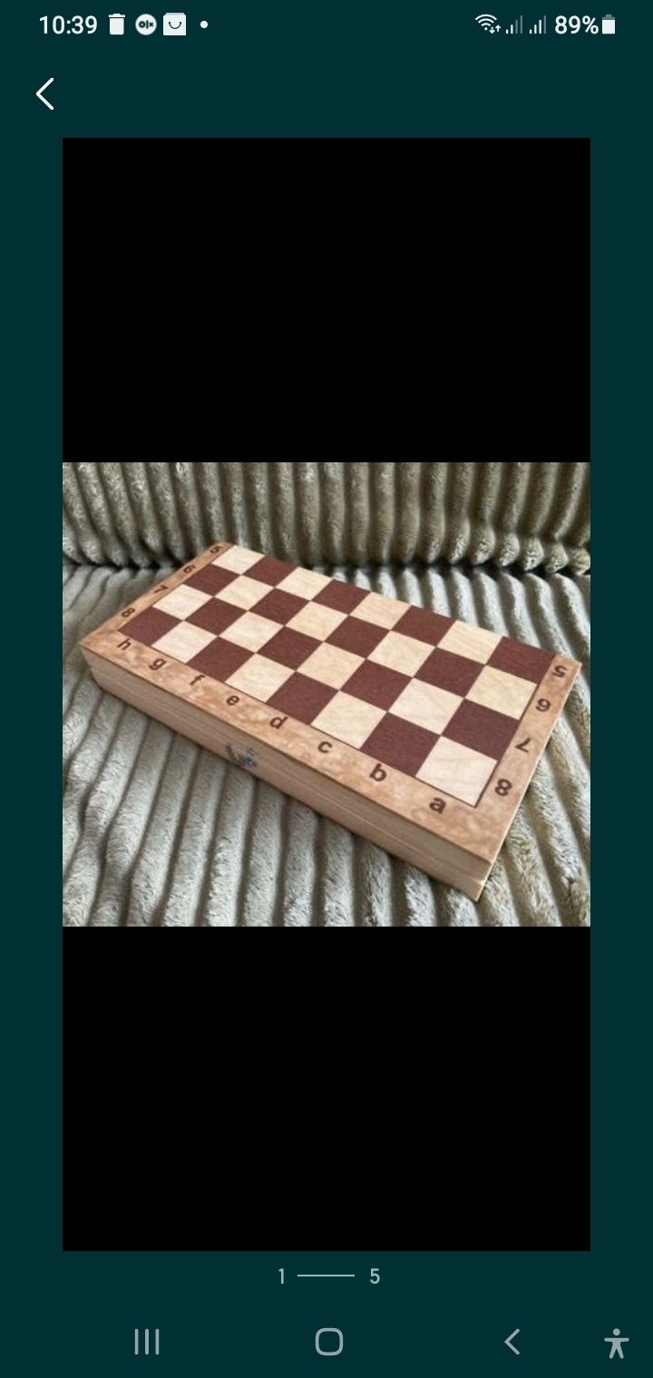 Продам- новые Шахматы с шашками- фирмы- Ладья !